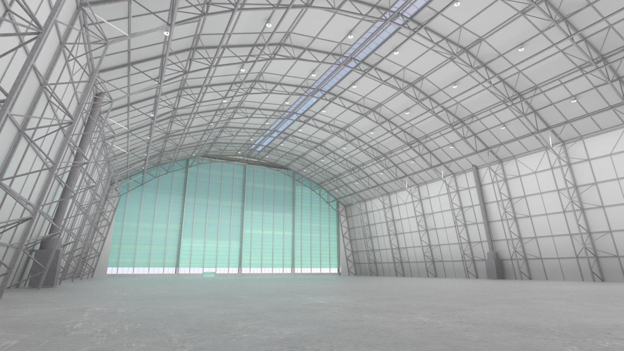 3D Friedrichshafen Zeppelin Hangar