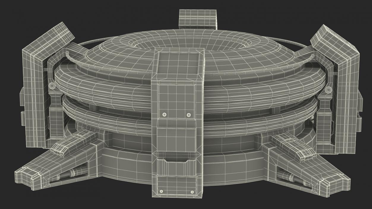 3D Futuristic Control Panel 2