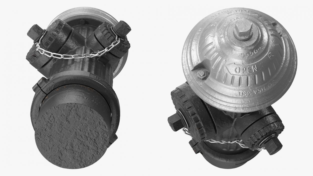 3D Urban Fire Hydrant model