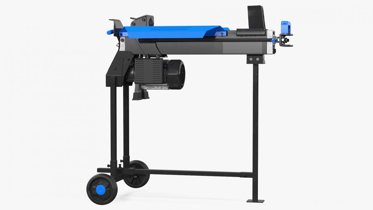 Electric Log Splitter with Stand 3D