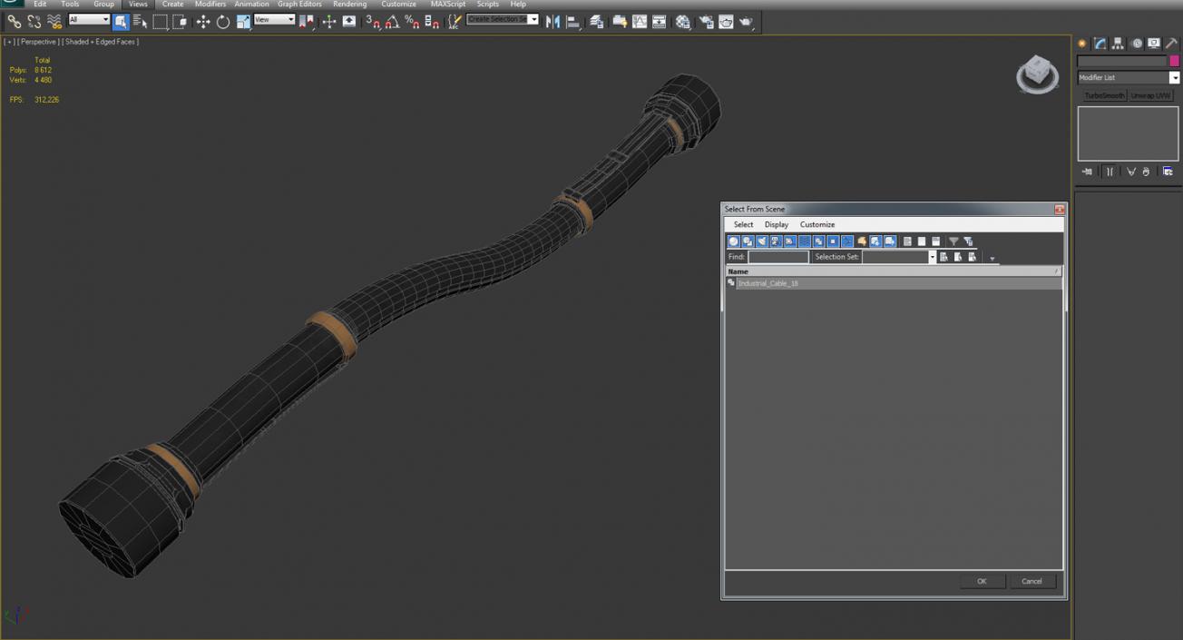 Industrial Cable 18 3D model