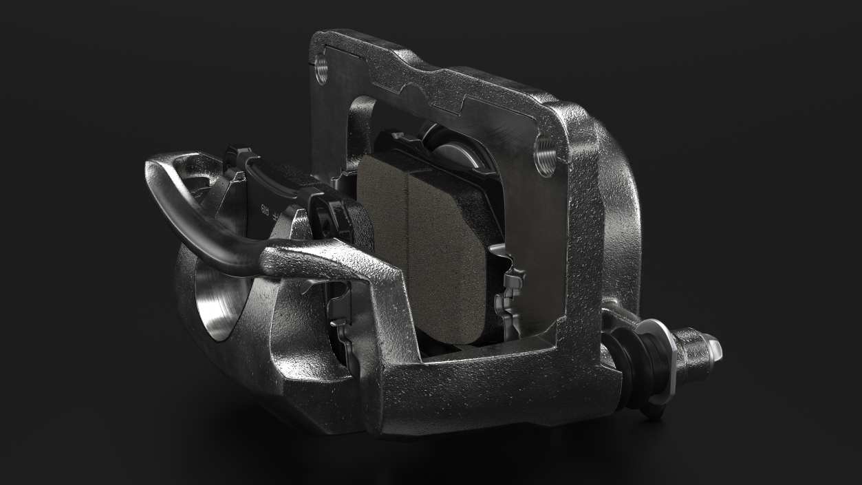 3D A-Premium Brake Caliper Pads model