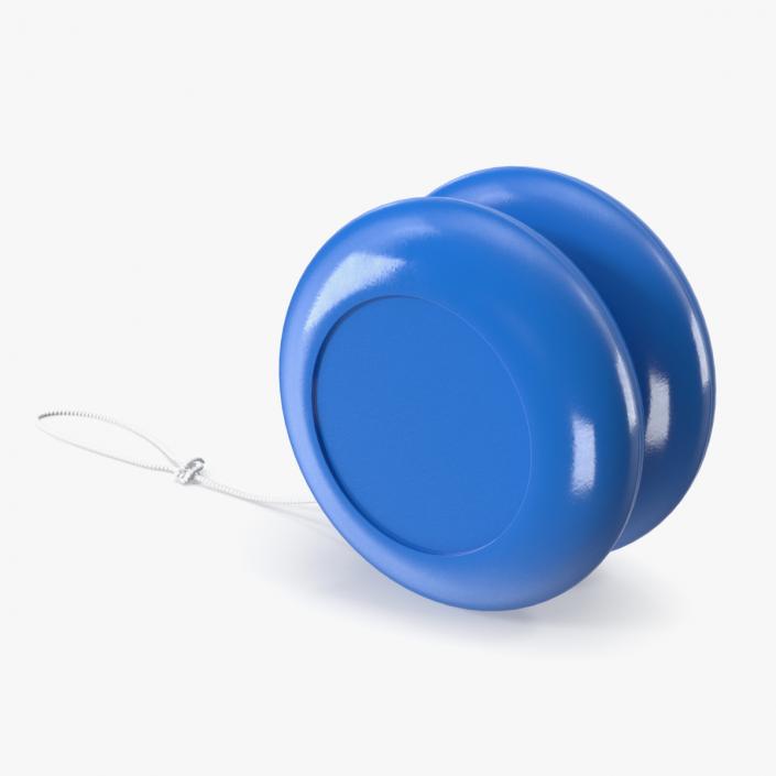 Yo-Yo Toy Blue 3D model