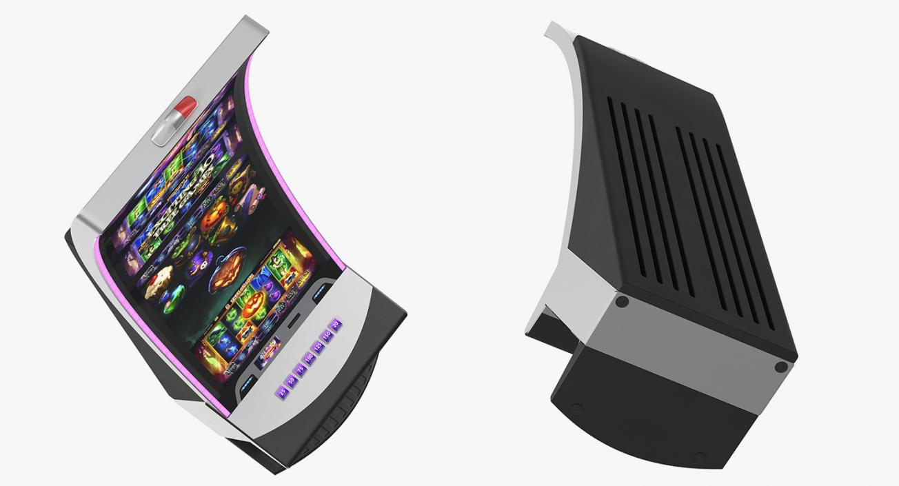 3D Playtrix Casino Slot Machine model