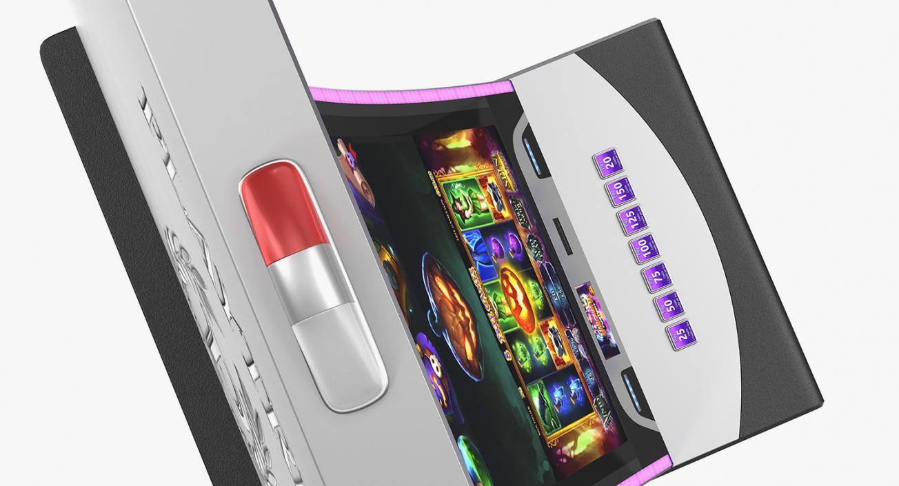 3D Playtrix Casino Slot Machine model