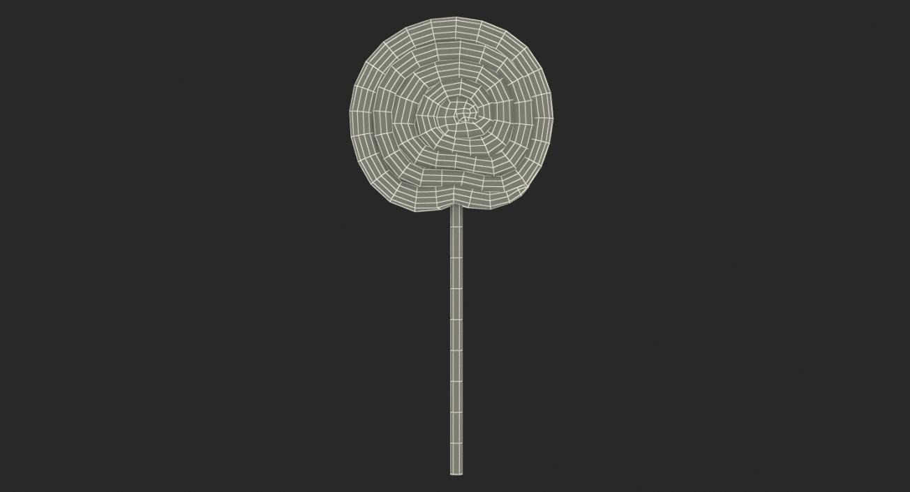 Swirl Lollipop 3D model