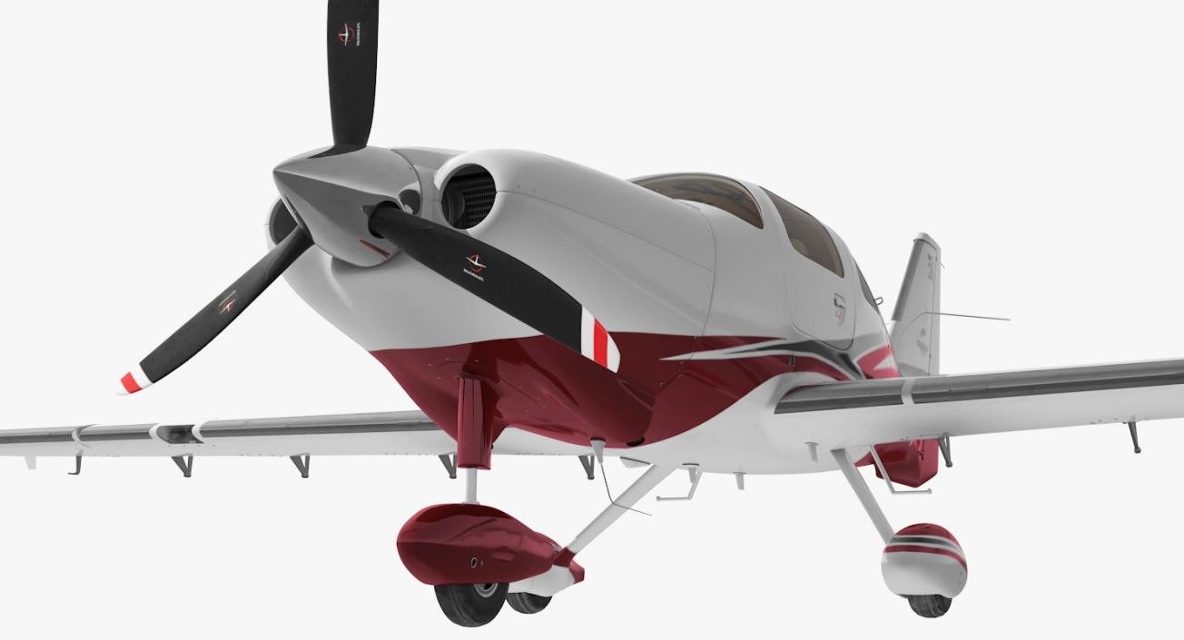 Private Plane Cessna Ttx 3D model