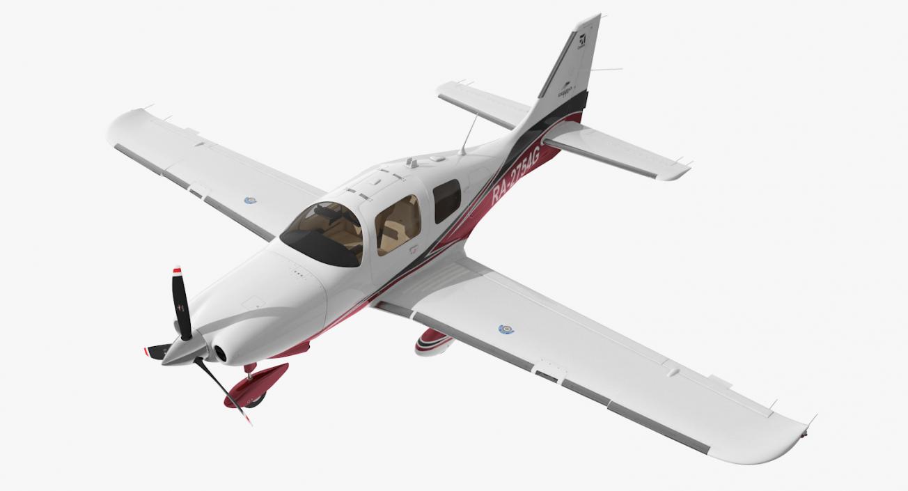 Private Plane Cessna Ttx 3D model