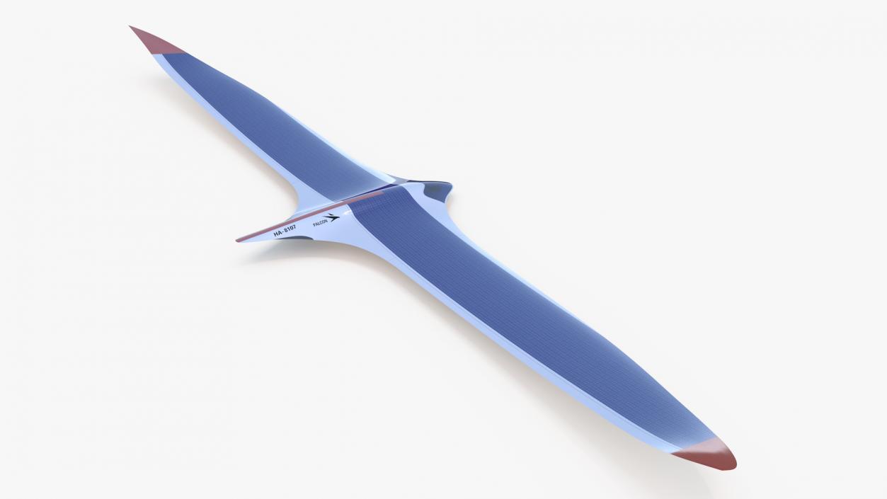 3D Falcon Solar Airplane