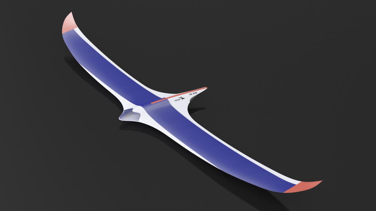 3D Falcon Solar Airplane