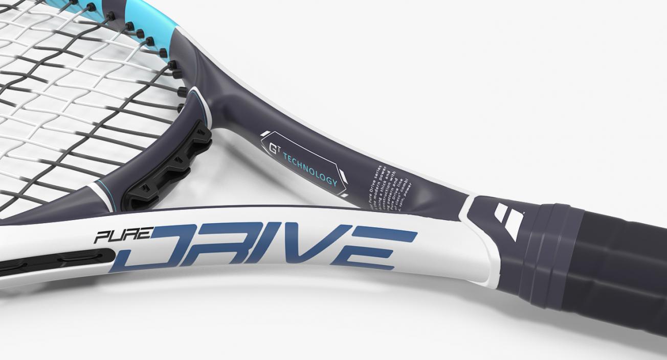 3D Tennis Racquet BABOLAT Pure Drive model