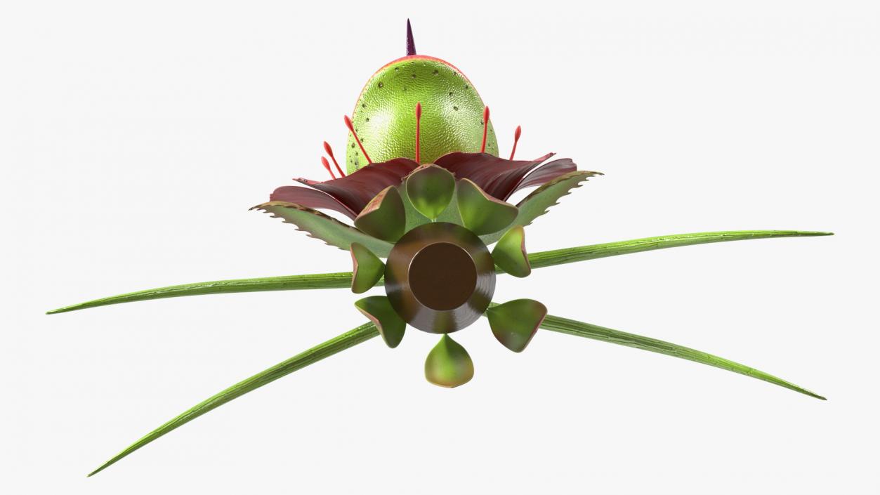 3D Monster Plant model