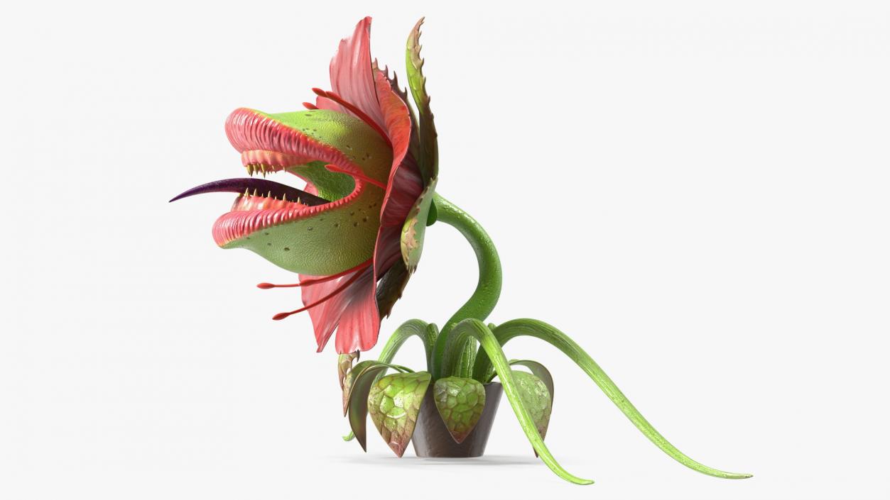 3D Monster Plant model