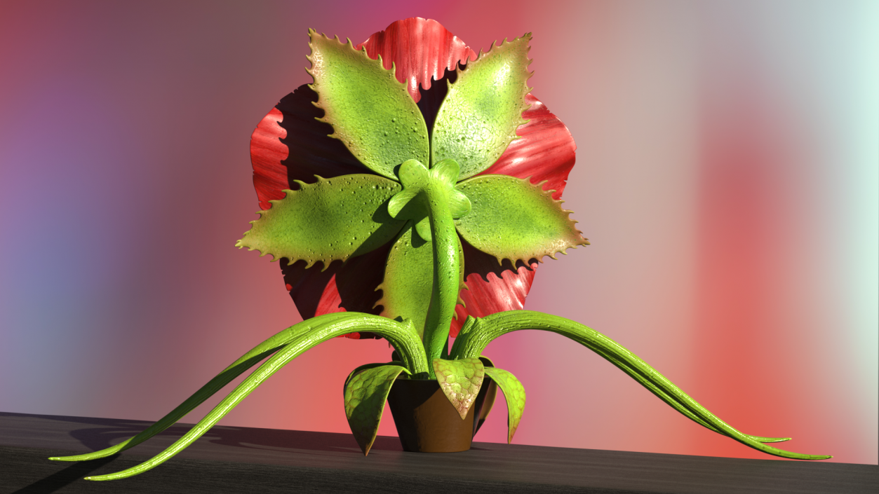 3D Monster Plant model