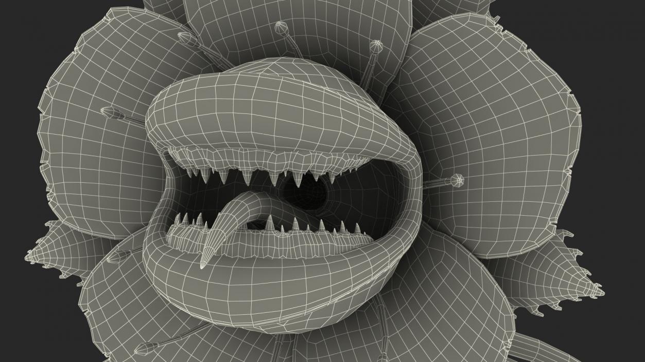 3D Monster Plant model