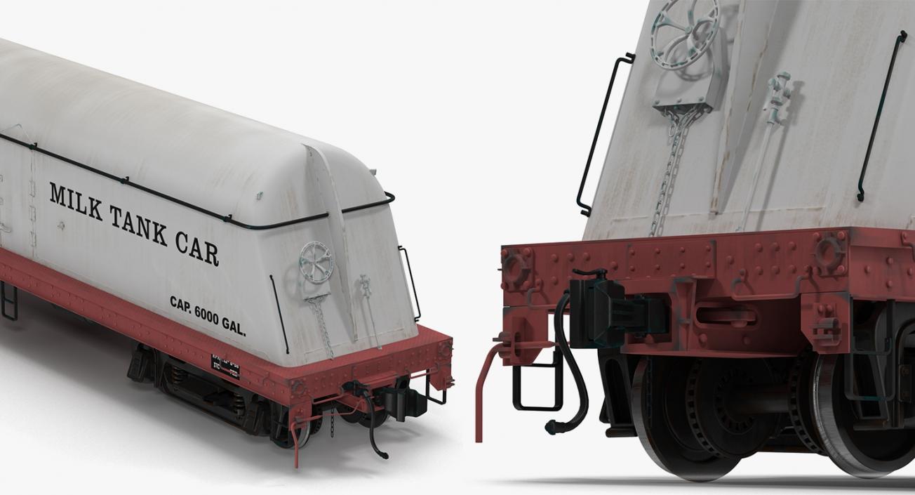 3D Railroad Wagons Collection 2 model