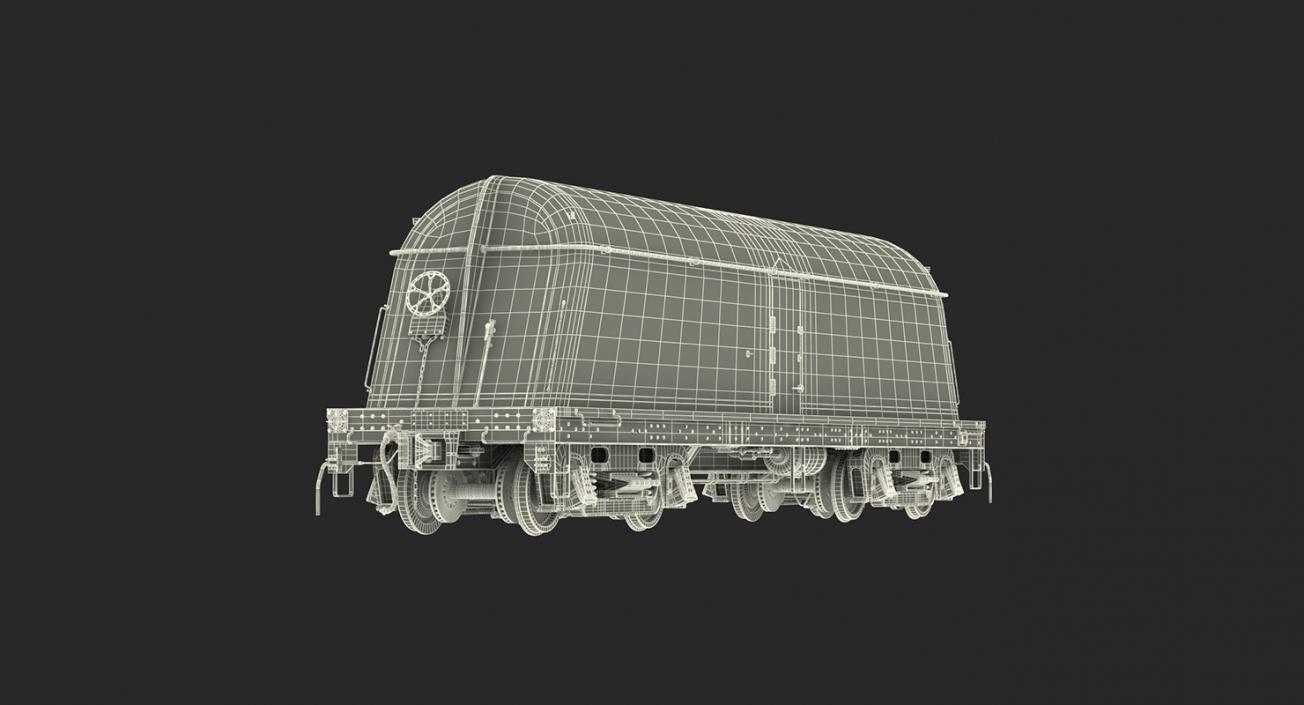 3D Railroad Wagons Collection 2 model