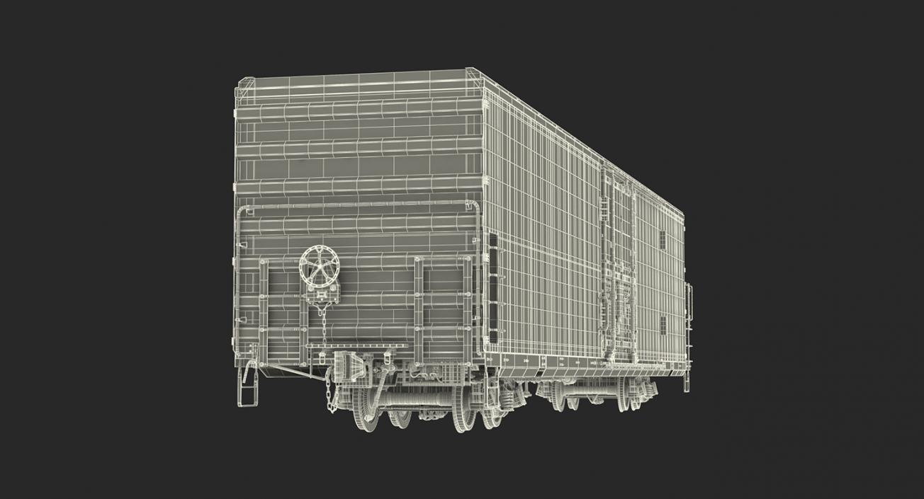 3D Railroad Wagons Collection 2 model