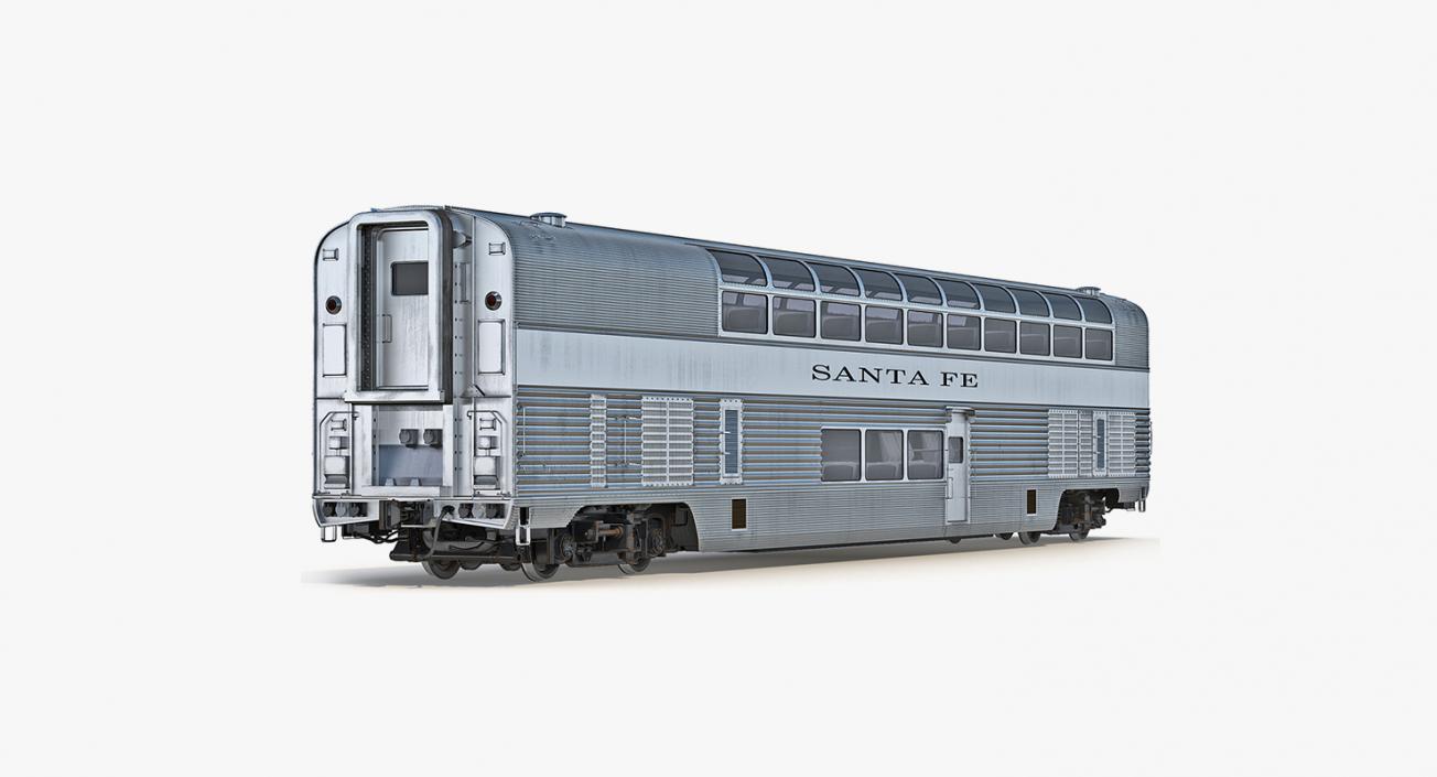 3D Railroad Wagons Collection 2 model