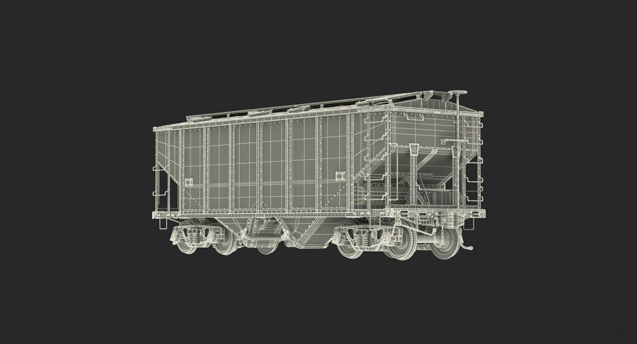 3D Railroad Wagons Collection 2 model