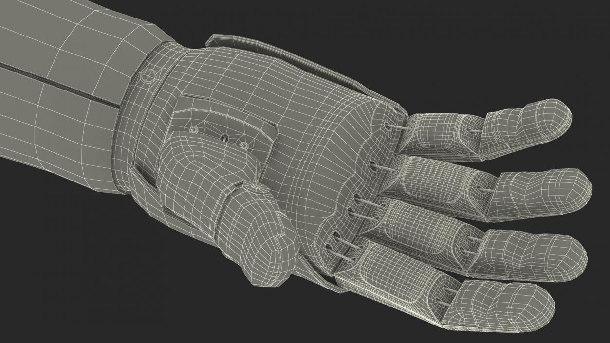 3D model Prosthetic Arms Girl