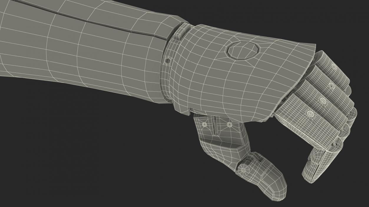 3D model Prosthetic Arms Girl