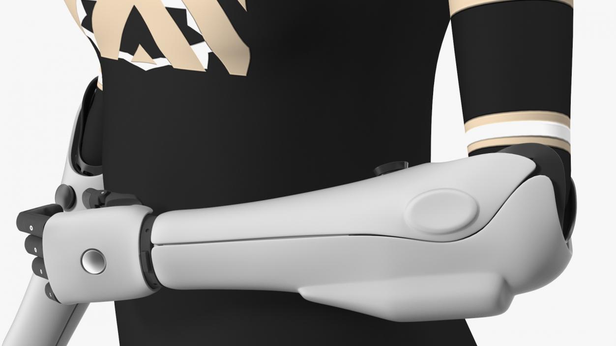 3D model Prosthetic Arms Girl