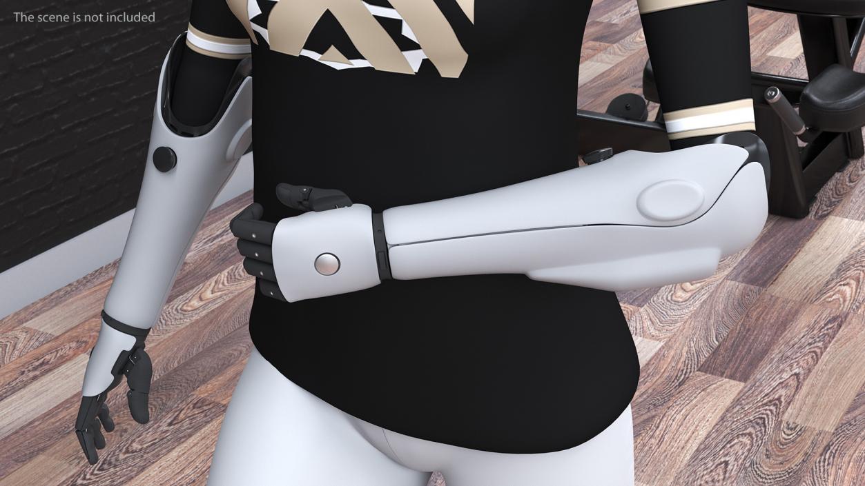 3D model Prosthetic Arms Girl