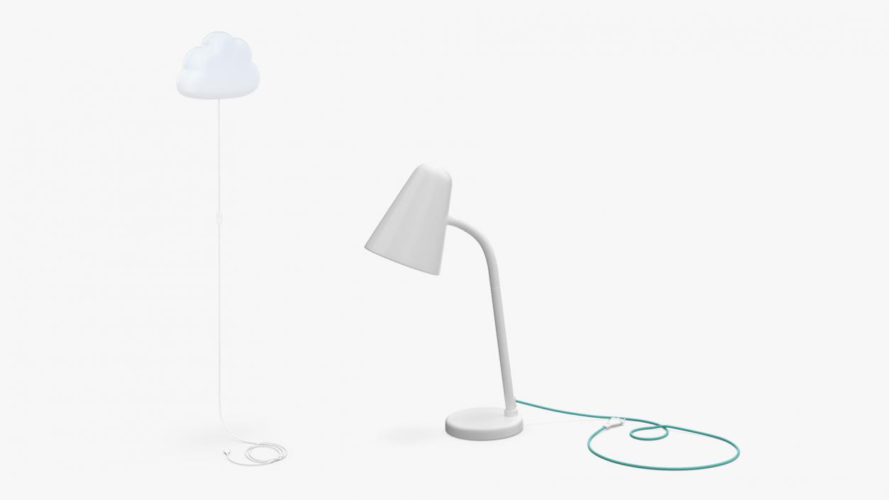 IKEA Lamps for Children Room Collection 3D model