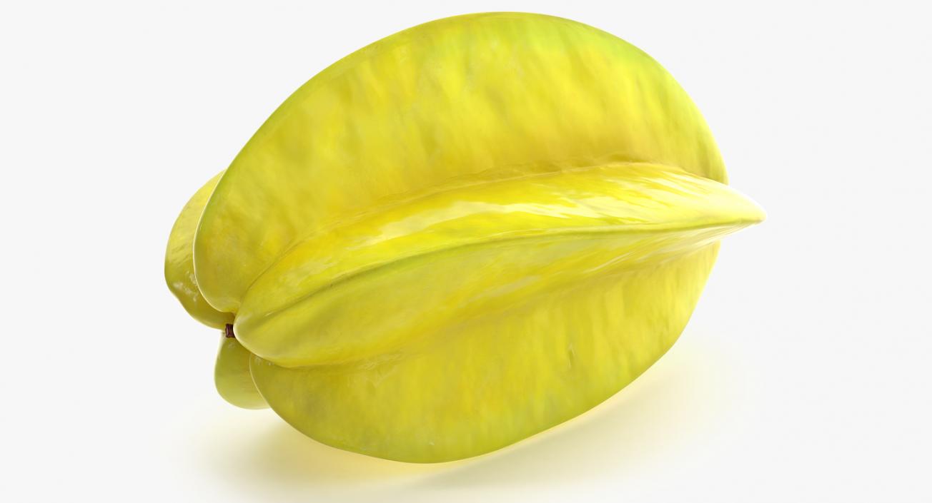 Star Fruit Or Carambola Fruit 3D model