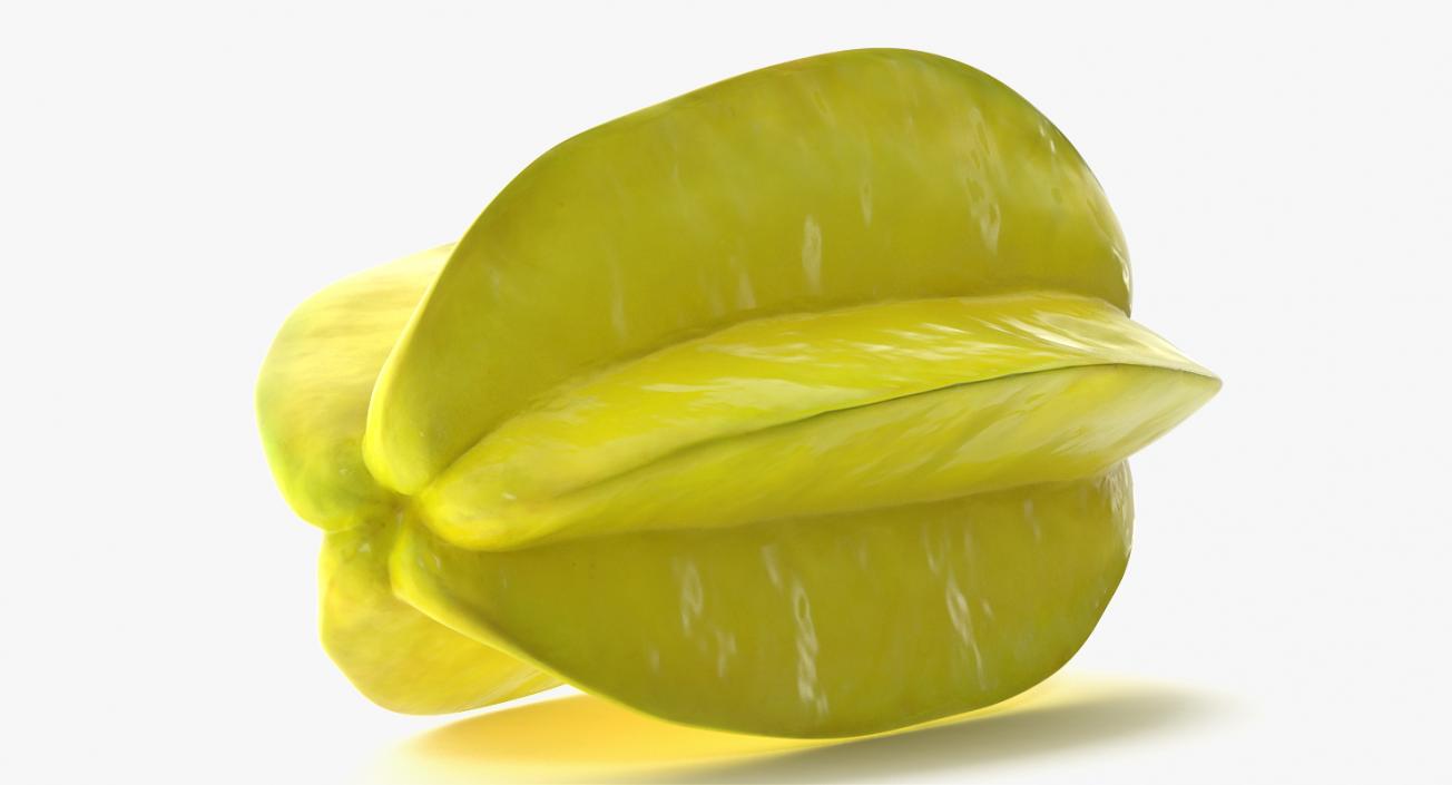 Star Fruit Or Carambola Fruit 3D model