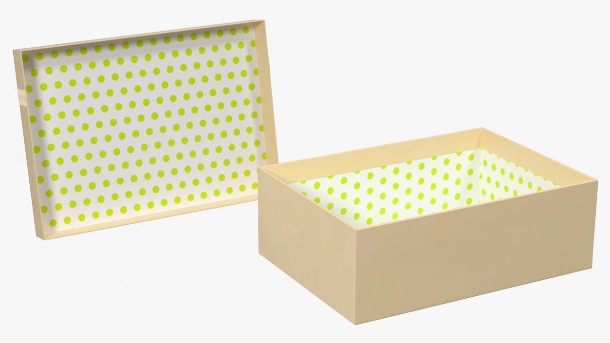 Simple Design Gift Box 3D