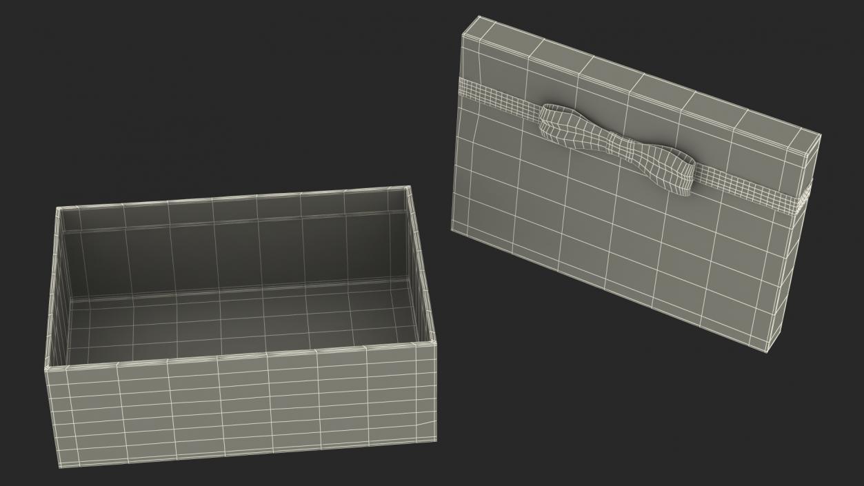 Simple Design Gift Box 3D