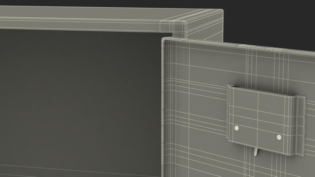 3D Fire Hose Reel Box model