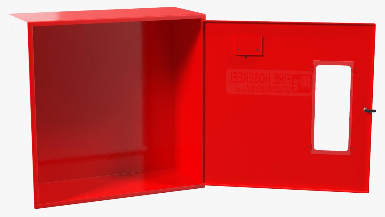 3D Fire Hose Reel Box model