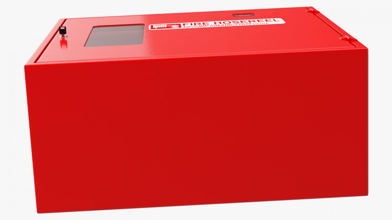 3D Fire Hose Reel Box model