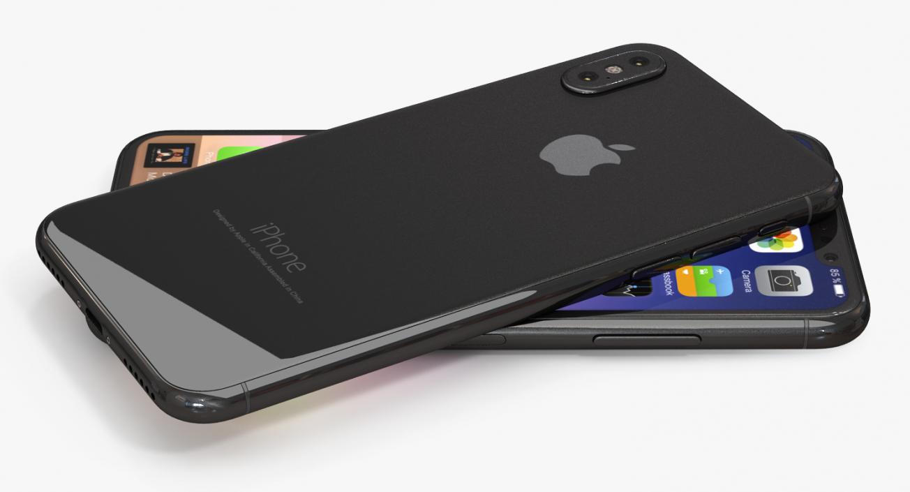 Iphone 8 Concept Black 3D