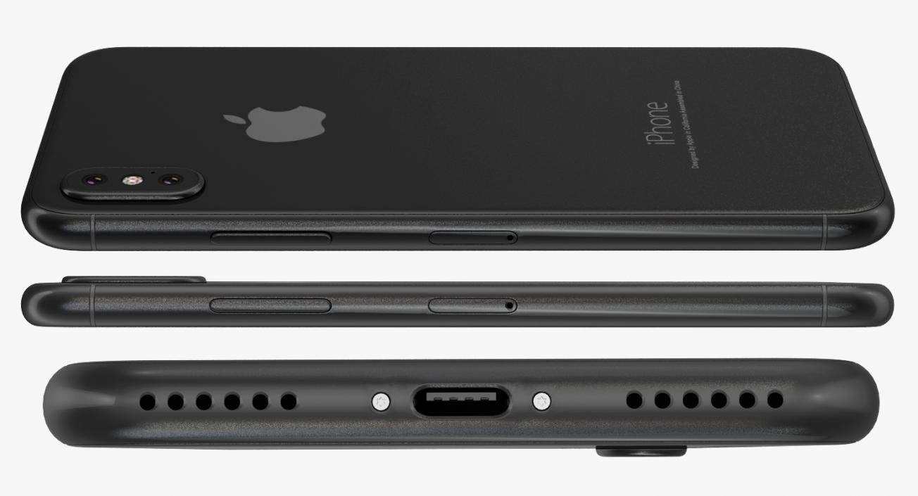 Iphone 8 Concept Black 3D