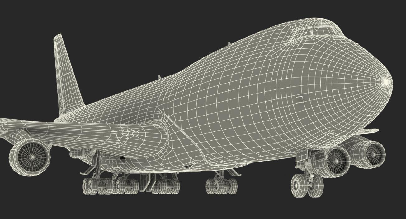 3D Boeing 747-100B Generic model