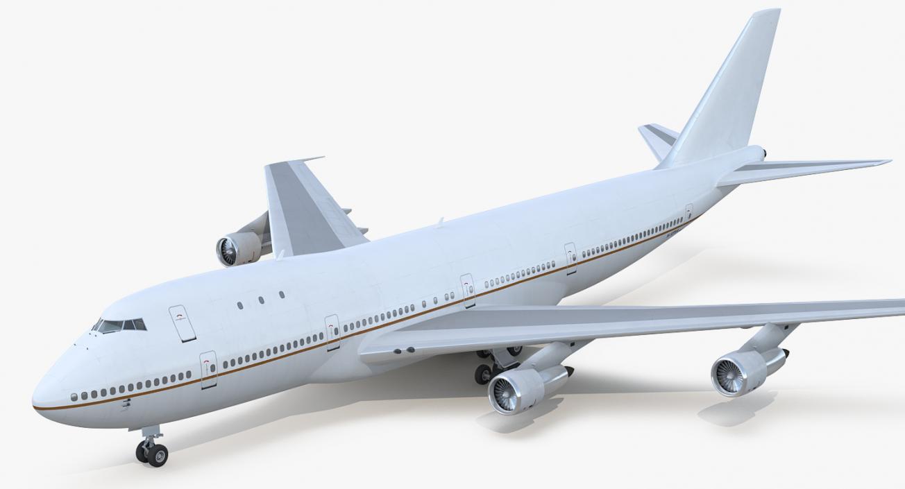 3D Boeing 747-100B Generic model