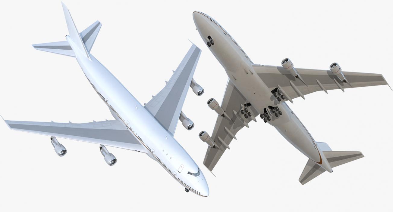 3D Boeing 747-100B Generic model