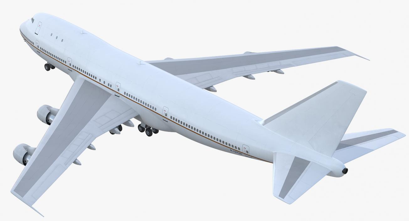 3D Boeing 747-100B Generic model