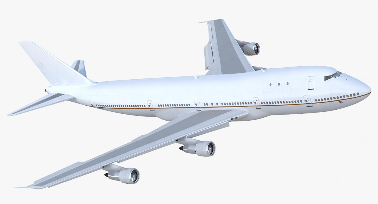 3D Boeing 747-100B Generic model