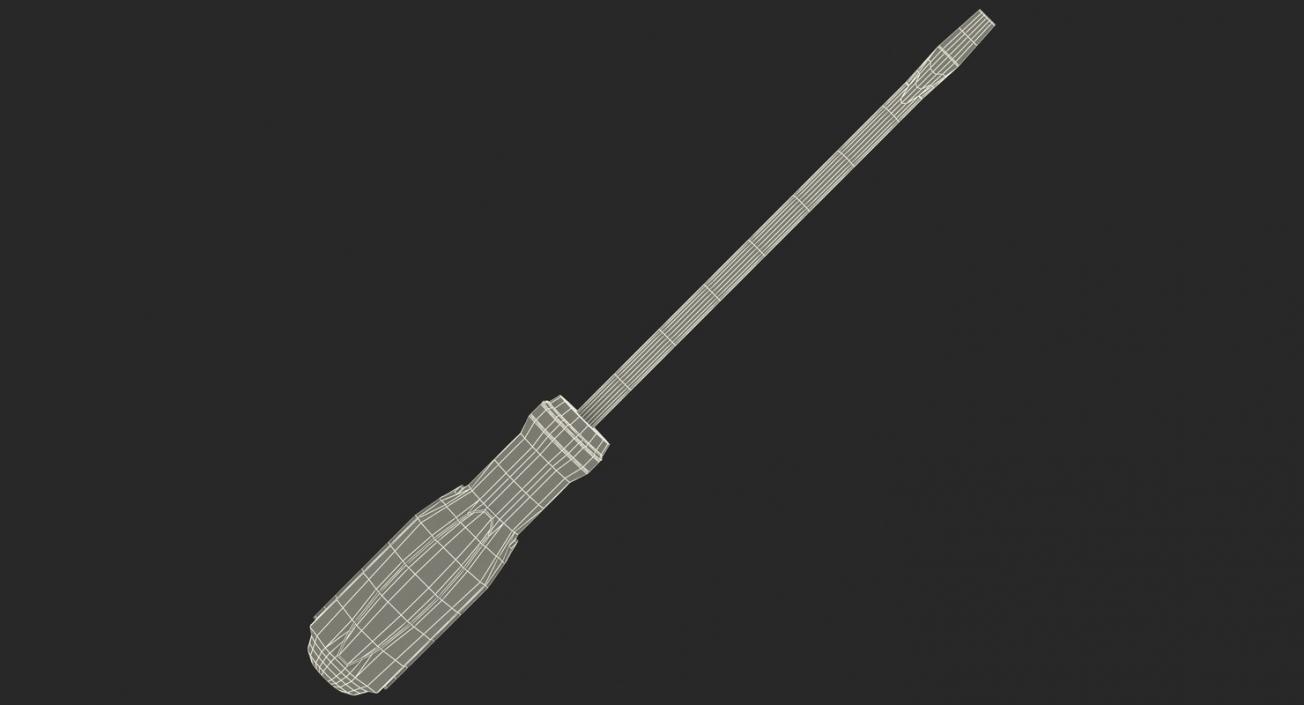 3D Screwdrivers 3D Models Collection model