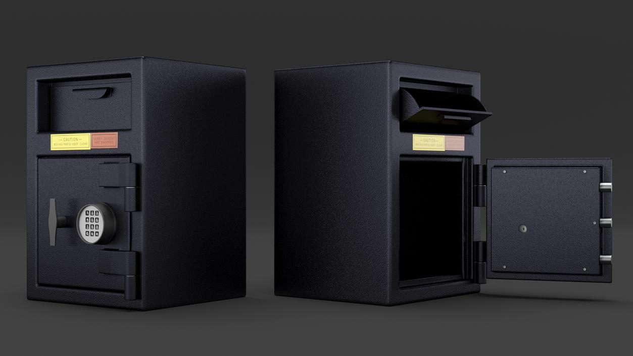 3D model Drop Safe Black