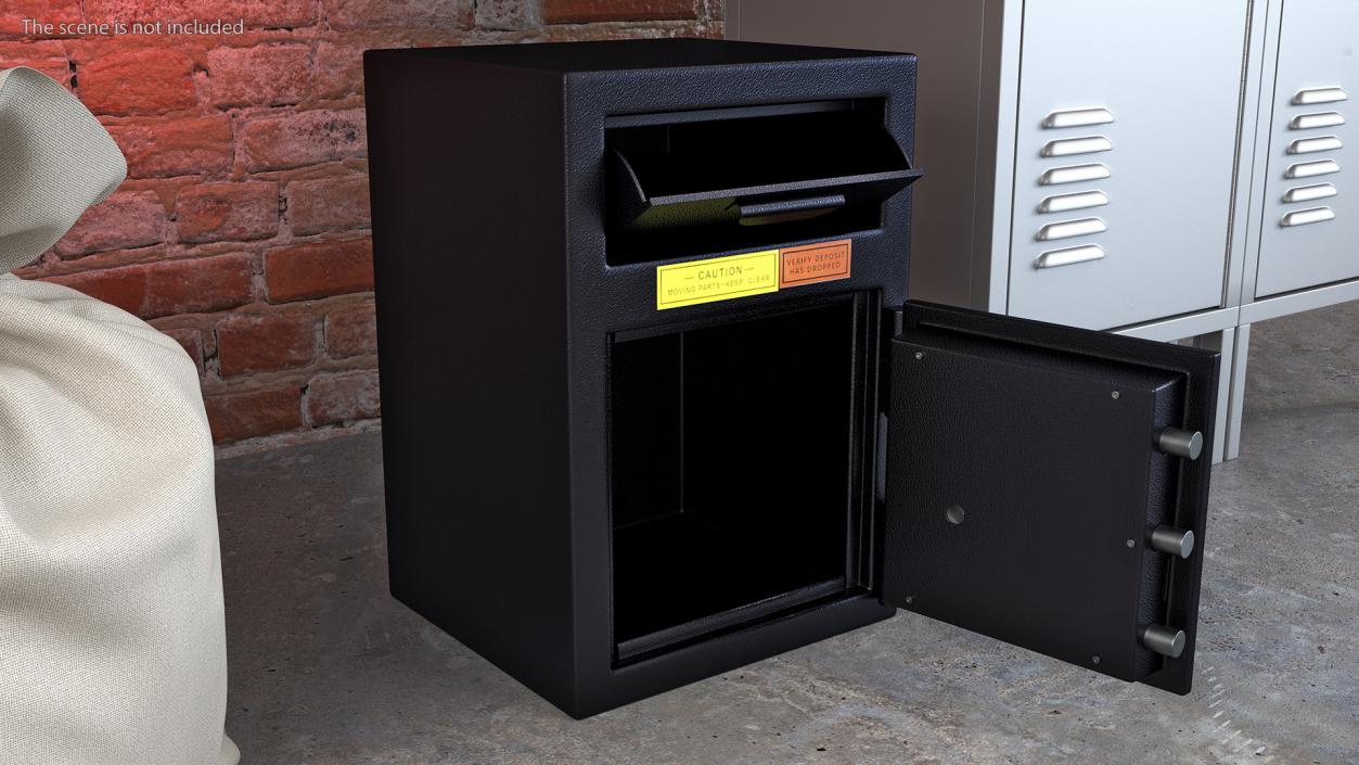 3D model Drop Safe Black