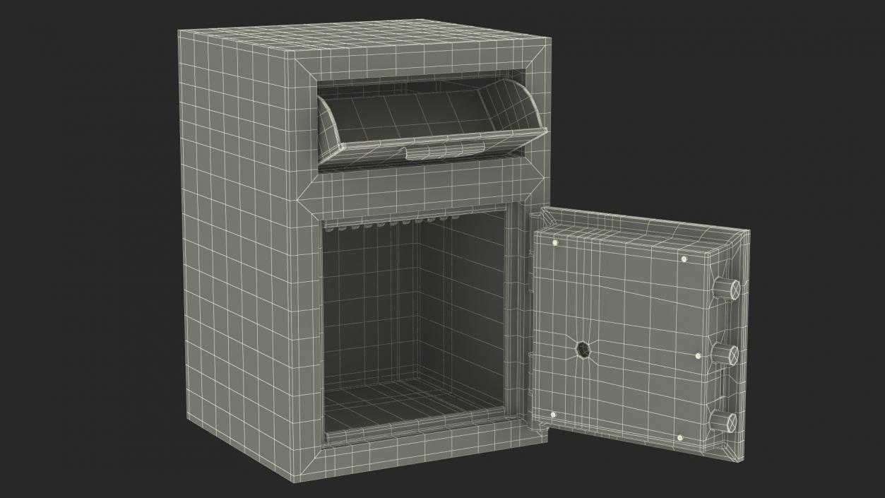 3D model Drop Safe Black