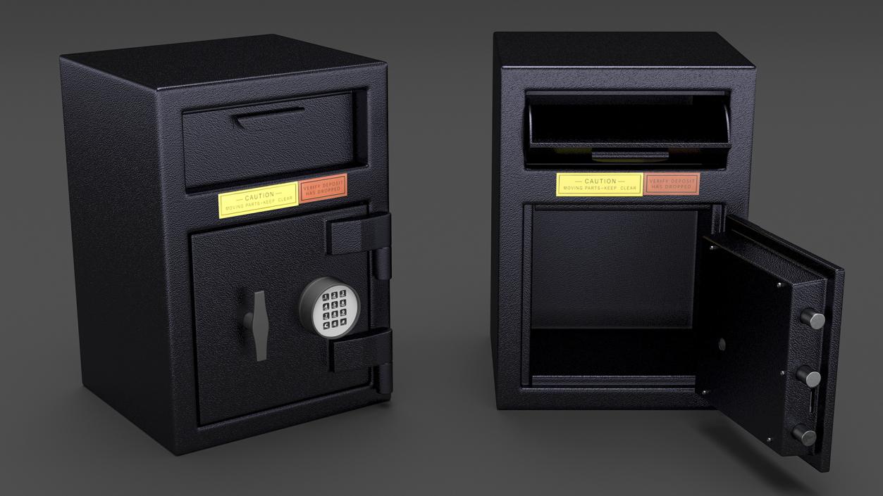 3D model Drop Safe Black