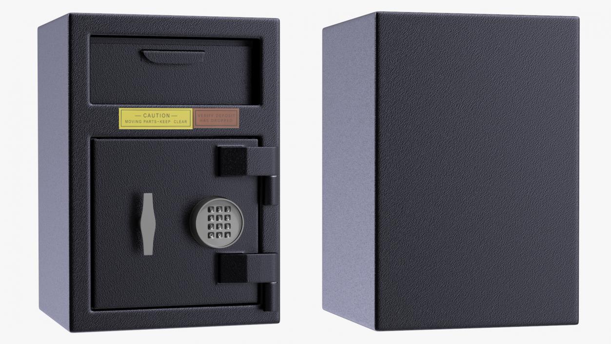 3D model Drop Safe Black