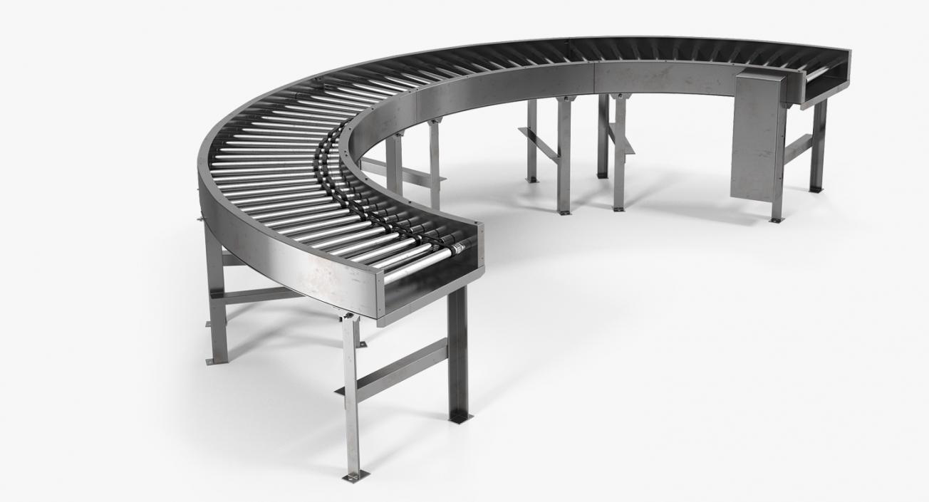 Roller Conveyors Collection 3D